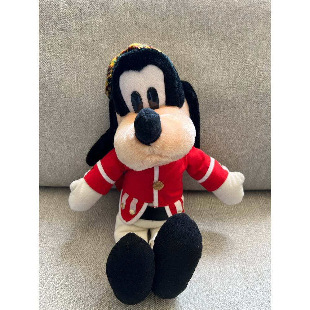Vintage Scottish Goofy Walt Disney World 18" Tartan Plaid